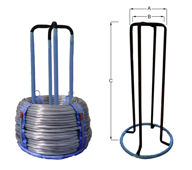 Wire on spring machine